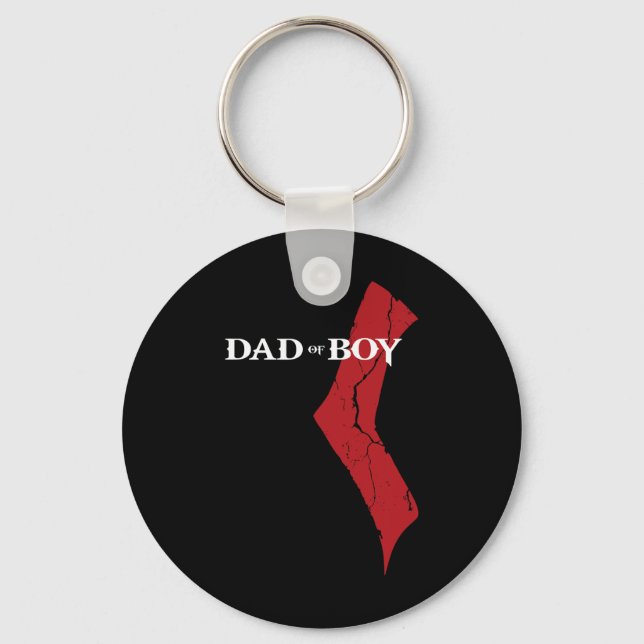 Porte-clés Dieu de Boy - Papa Édition Fête des Pères de jeu v (Recto)