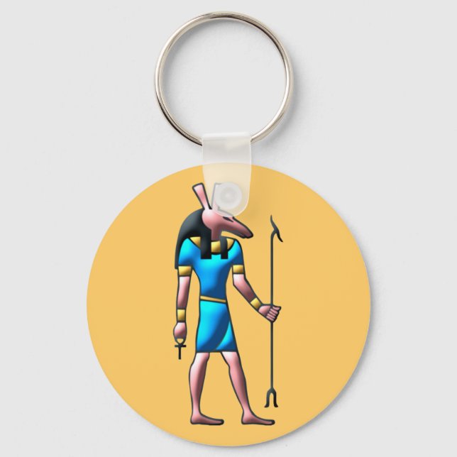Porte-clés Dieu égyptien Set egypt god (Recto)