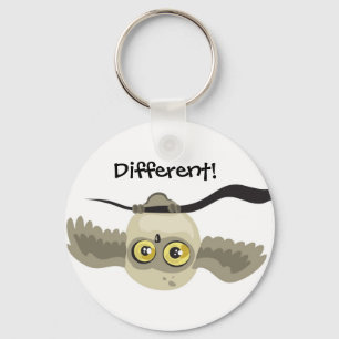 Porte-clés Différent ! Porte - clé Upside Down Owl