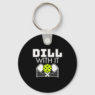 Porte-clés Dill Avec Il Funny Paddle De Ckleball Et Net Premi