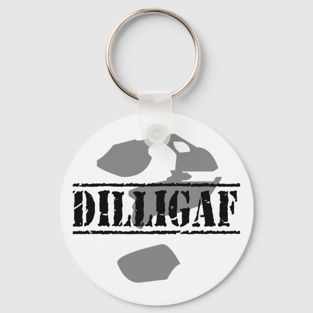Porte-clés DILLIGAF ? Est-ce que je donne l'air .... (Recto)