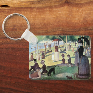 Porte-clés Dimanche après-midi, Island La Grande Jatte par Se