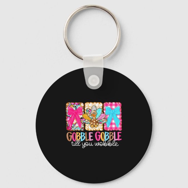 Porte-clés Dinde Coquette Préparée Jusqu'à Ce Que Vous Titubi (Recto)
