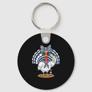 Porte-clés Dinde de plage drôle Eté nautique Lemonade Coasta