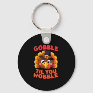 Porte-clés Dinde Gilgrim de la fête de Thanksgiving jusqu'à c