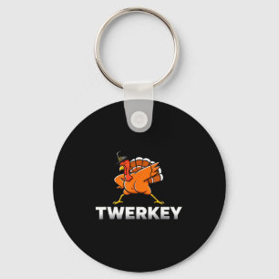 Porte-clés Dinde Twerking Twerkey Twerking Dinde de Thanksgiv