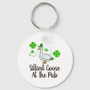 Porte-clés Dindon le plus bête au pub St Patrick drôle Me