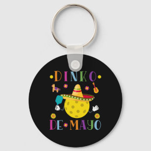Porte-clés Dinko De Mayo Drôle Cinco De Mayo Drôle Pickleball