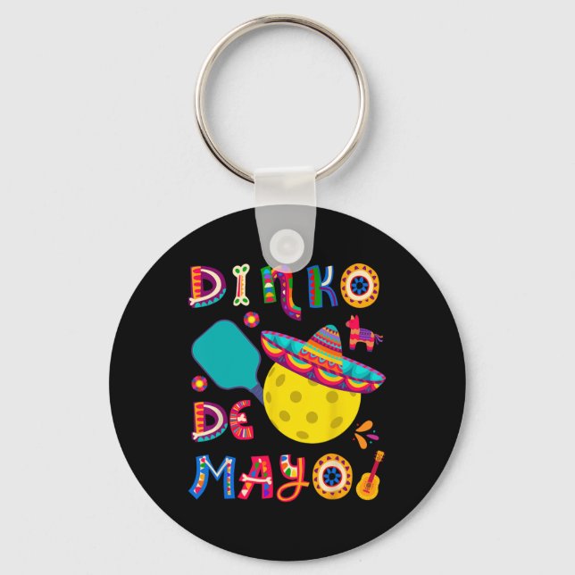 Porte-clés Dinko De Mayo Drôle Cinco De Mayo Drôle Picklebyll (Recto)