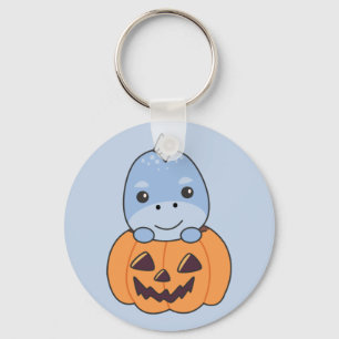 Porte-clés Dino En Citrouille Sweet Dinos Happy Halloween Key