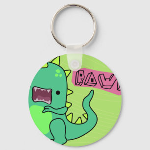 Porte-clés Dino Rugissement