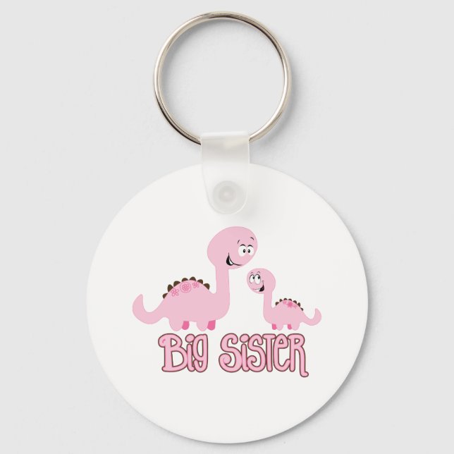Porte-clés Dinosaur Grande Soeur (Recto)
