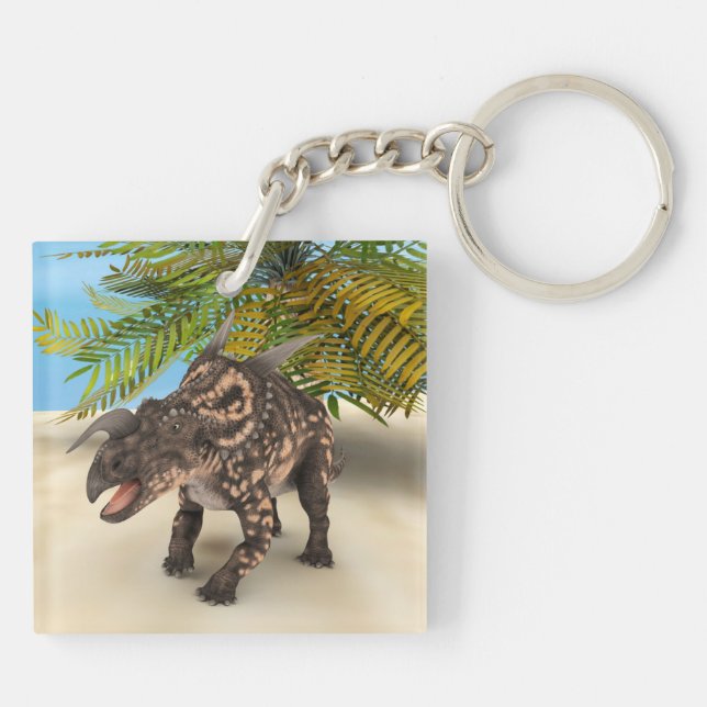 Porte-clés Dinosaure Einiosaurus (Dos)
