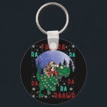 Porte-clés Dinosaure Santa Claus<br><div class="desc">Dinosaure Noël Père Noël Jeu d'oreiller Êtes-vous un amoureux des dinosaures? eh bien, ce drôle de dinosaure avec la lumière de Noël, Santa Claus farara ra ra ra ra ra raawr est un excellent choix pour vous. saisons de Noël ? saison de Noël drôle My Cute Dinosaur Noël Le design...</div>