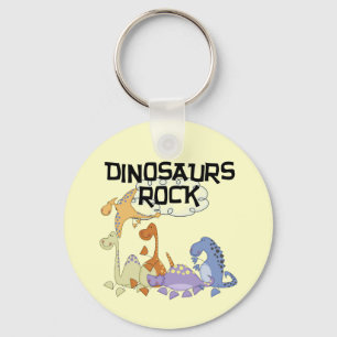 Porte-clés Dinosaures Rock Tshirts et cadeaux