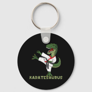 Porte-clés Dinosaurus Karatéka Drôle Karatesaurus T-Rex Graph