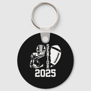 Porte-clés Diplômé Classe Supérieure De 2025 Diplômé Football