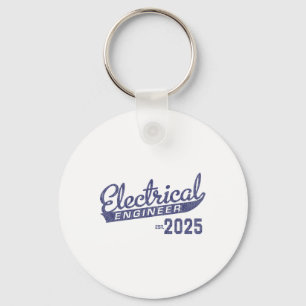 Porte-clés Diplôme de génie électrique 2025 1