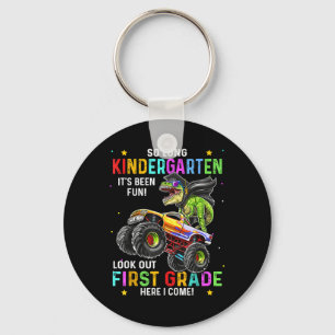 Porte-clés Diplômé de maternelle 2025 dinosaure