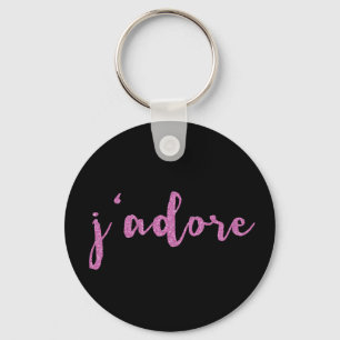Porte-clés Dire de Français de J'adore