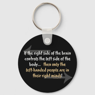 Porte-clés Dire gaucher de personnes
