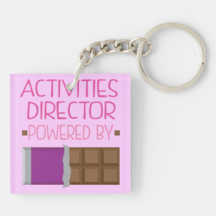 Porte-clés Directeur d'activités Chocolate Gift pour la femme