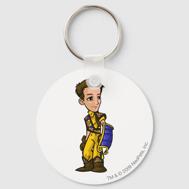 Porte-clés Dirigibles Perdu Joueur d'état-major du désert (Recto)