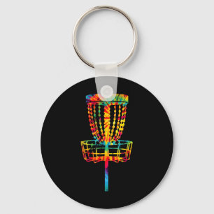 Porte-clés Disc Golf Tie Dye Arc-en-ciel Enfants Garçons Adol