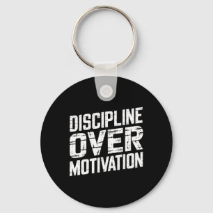 Porte-clés Discipline sur la motivation Gymnase entraînement
