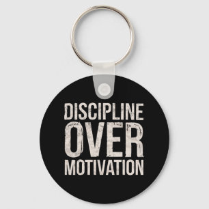 Porte-clés Discipline sur la motivation Gymnase entraînement
