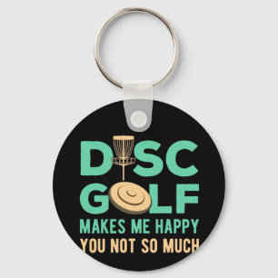 Porte-clés Disk Golf Me Rend Heureux