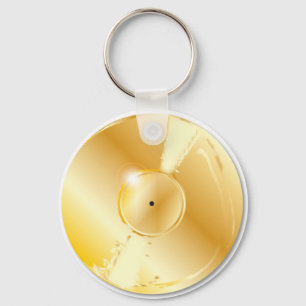Porte-clés Disque d'or