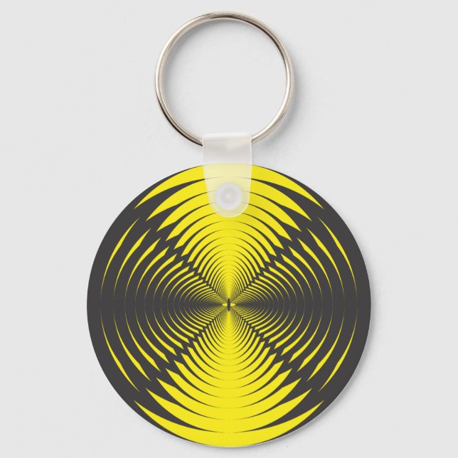 Porte-clés Disque hypnotique (Recto)
