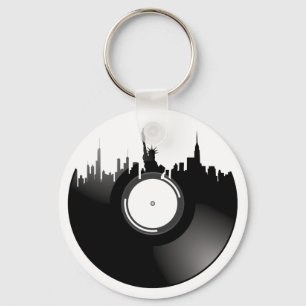 Porte-clés Disque vinyle de New York City