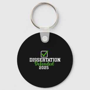 Porte-clés Dissertation Défendée 2025 Pour Doctorat G De Doct
