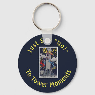 Porte-clés Dites Non Aux Moments De Tour