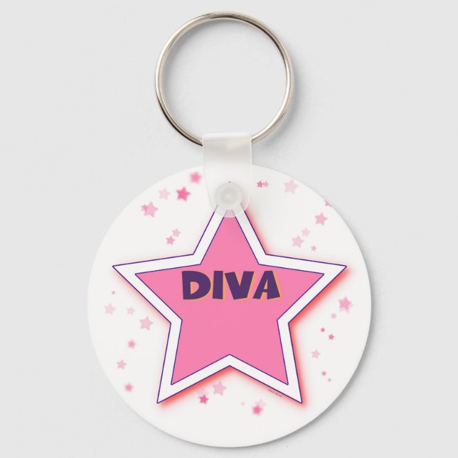 PORTE-CLÉS DIVA (Recto)
