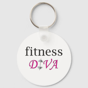Porte-clés Diva de forme physique