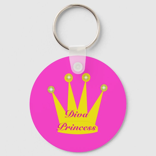 Porte-clés Diva Princess Crown (Recto)