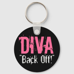 Porte-clés DIVA "Recule !" porte - clé - Customisé