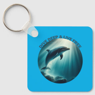 Porte-clés Dive Deep Live Dolphin gratuit