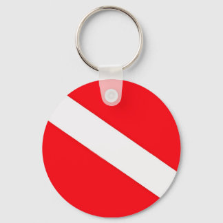Porte-clés Dive Flag Key Chain