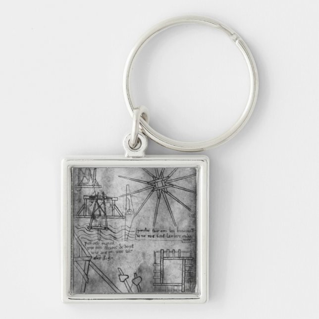 Porte-clés Divers moteurs et instruments (Devant)