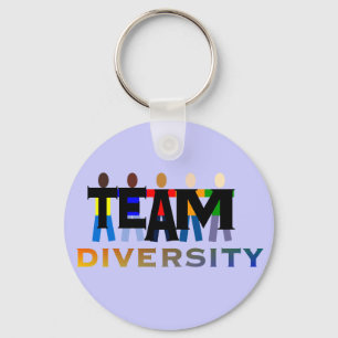 Porte-clés Diversité d'équipe