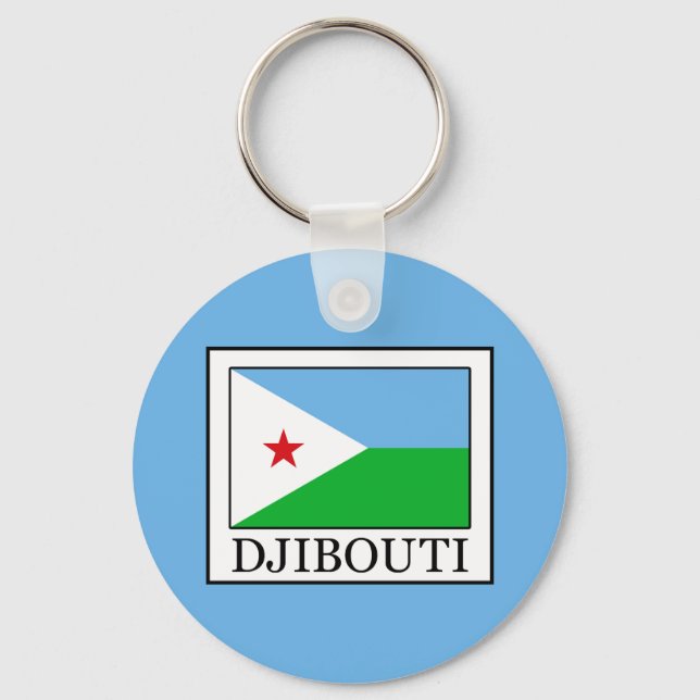 Porte-clés Djibouti (Recto)