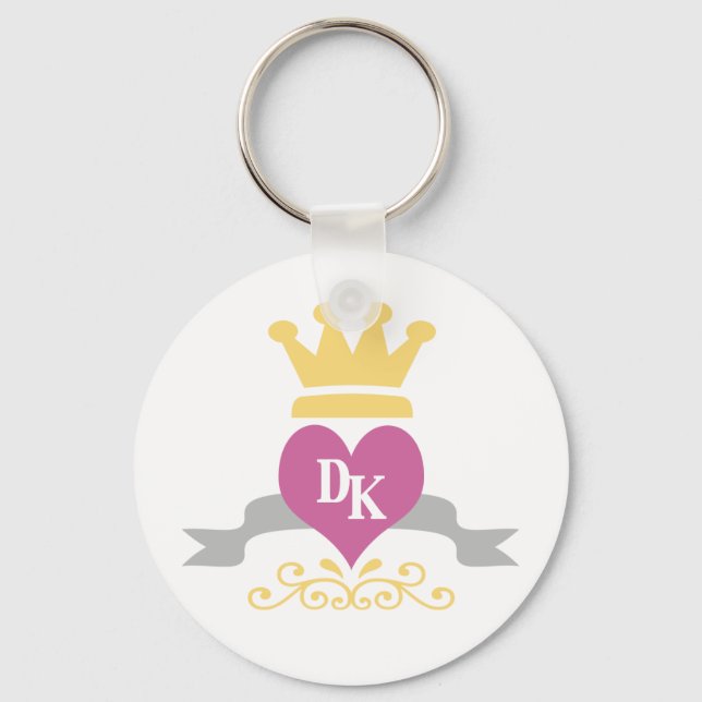 Porte-clés DK Heart Logo (Recto)