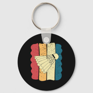 Porte-clés Dminton Homme Drôle Vintage drôle Idée cadeau