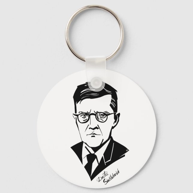 Porte-clés Dmitri Shostakovich (Recto)
