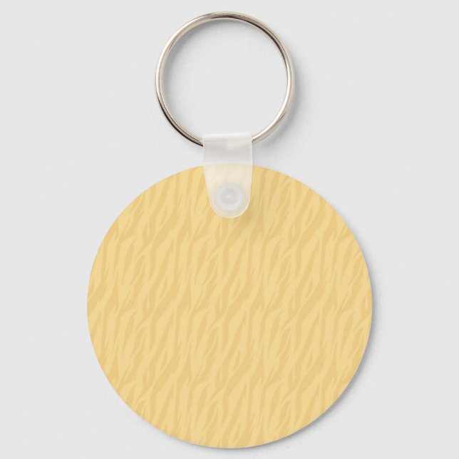 Porte-clés do-it-yourself Pale Gold Zebra Imprimer Collection (Recto)