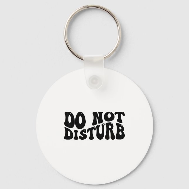 Porte-clés Do Not Disturb  (Recto)